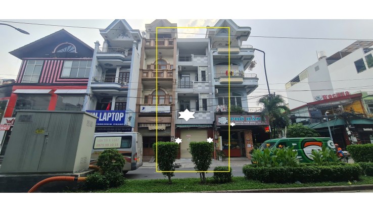 Cho thuê nhà  Mặt Tiền Nguyễn Cửu Đàm 60m2, 2 Lầu -ST- GẦN NGÃ TƯ